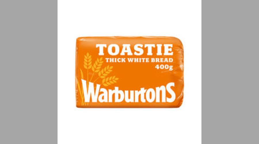 Latham's Loaves Medium Sliced White Bread 800g