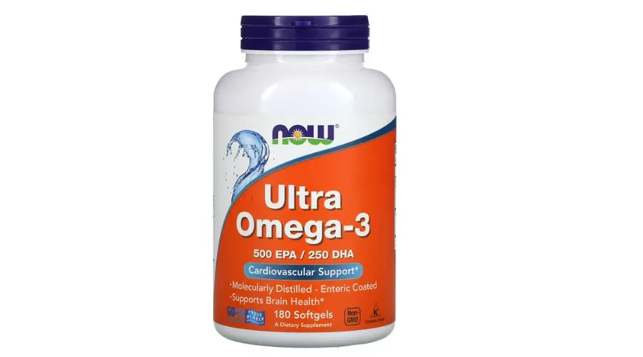 Ultra Omega-3, 500 EPA / 250 DHA, 180 Enteric Coated Softgels