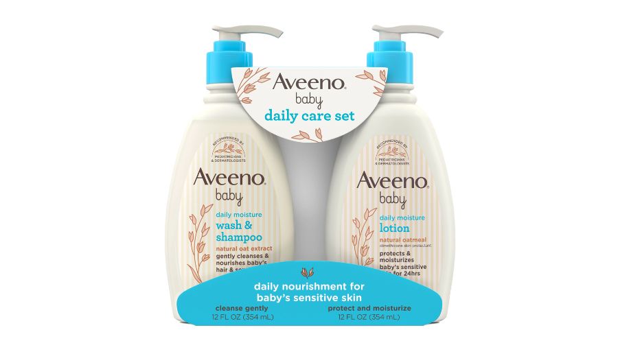 Aveeno, baby, daily moisture wash
