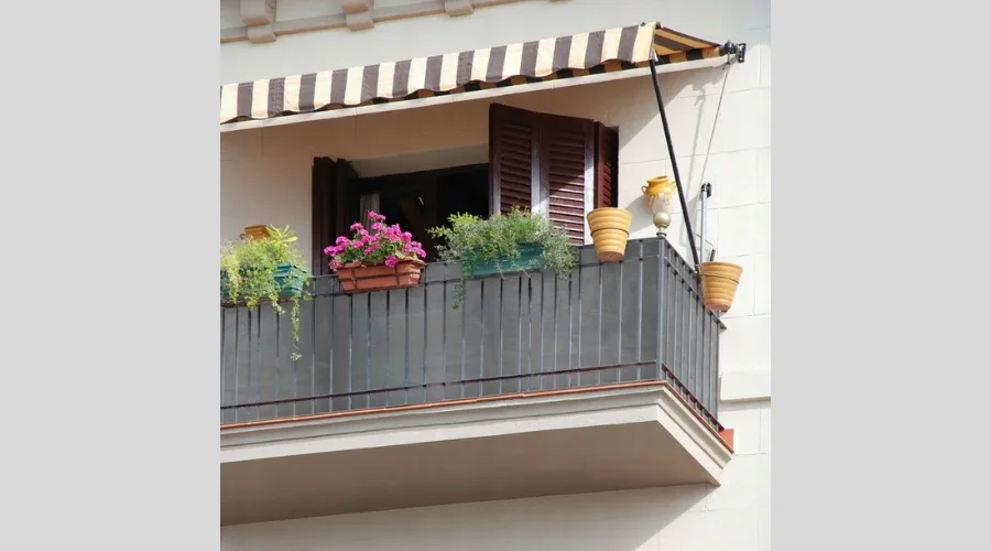Balcony cover net mat for balcony or terrace