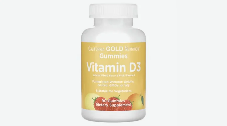 California Gold Nutrition, Vitamin D3 Gummies
