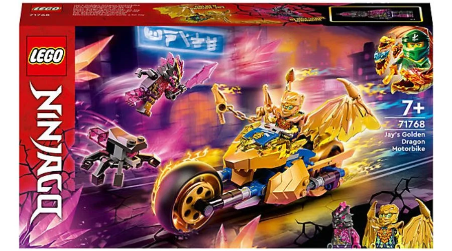 LEGO Ninjago Jays Golddrachen-Motorrad