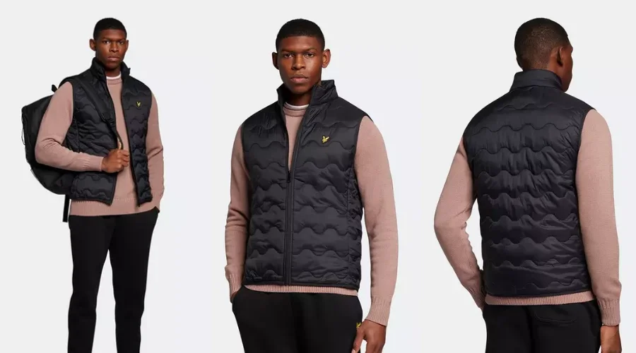 Lyle and Scott Crest Quilted Gilet