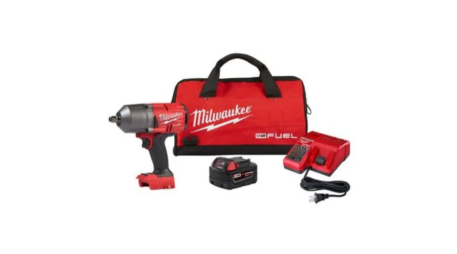 Milwaukee M18 FUEL 1/2 In. High Torque Impact Wrench Kit with Contractor Bag