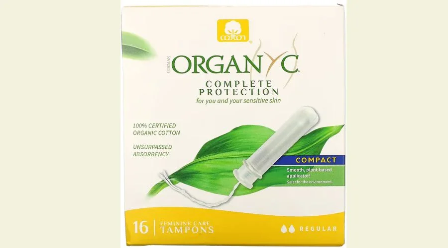 Organyc, Organic Tampons, Compact