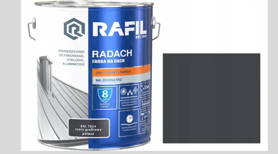 RAFIL RADACH - GRAY GRAPHITE RAL7024