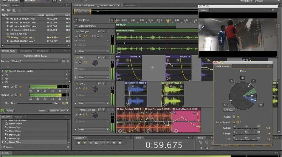 Adobe Audition Features