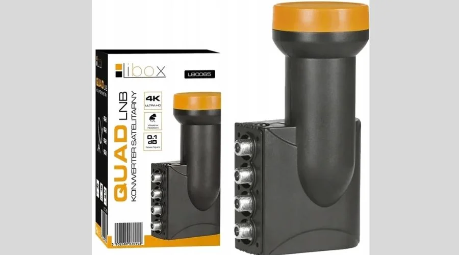 KIT CONVERTER QUAD 4K SAT METER CABLE COVER