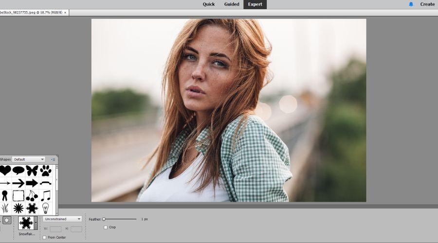 Benefits of using the Crop Tool on Photoshop