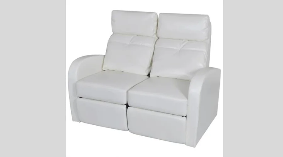 VidaXL 2-Seater Theater Recliner Sofa 