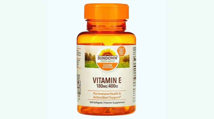 Vitamin E, 180 mg