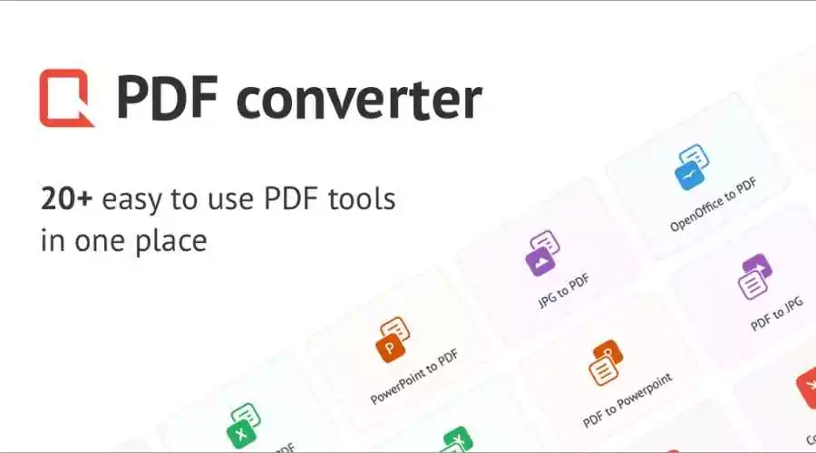 Conversion of PDF files