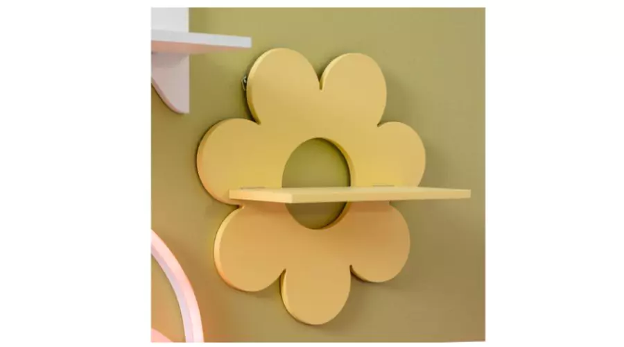 Daisy decorative wall shelf 