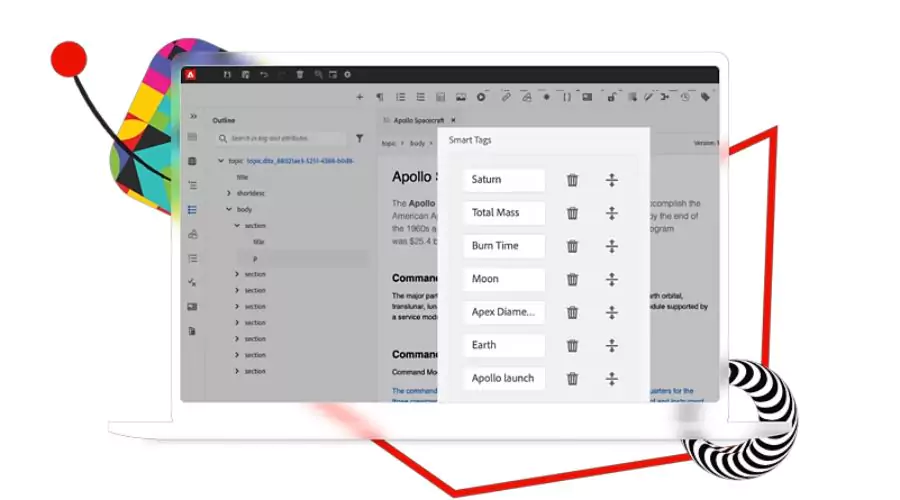 Self-service help and support content