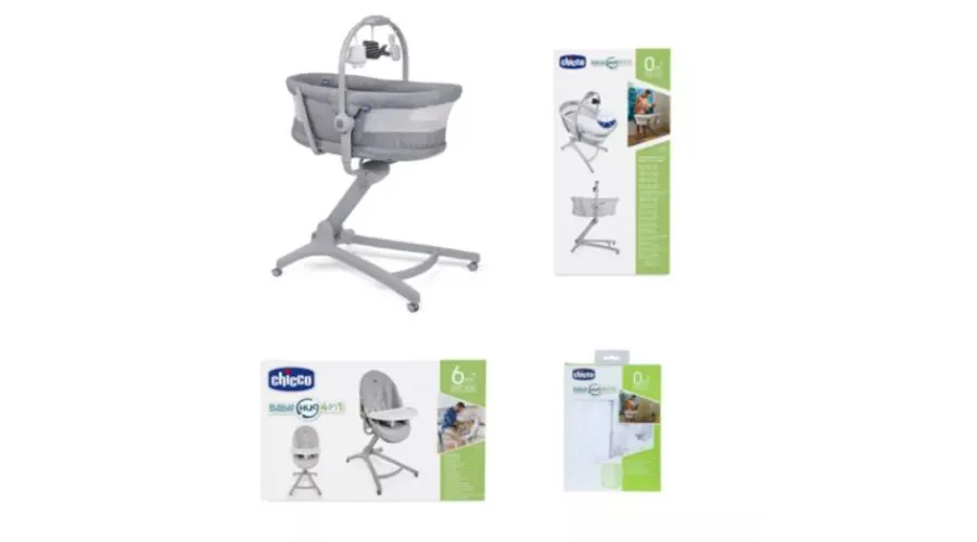Chicco Baby Hug Air 4 in1 All you need Bundle