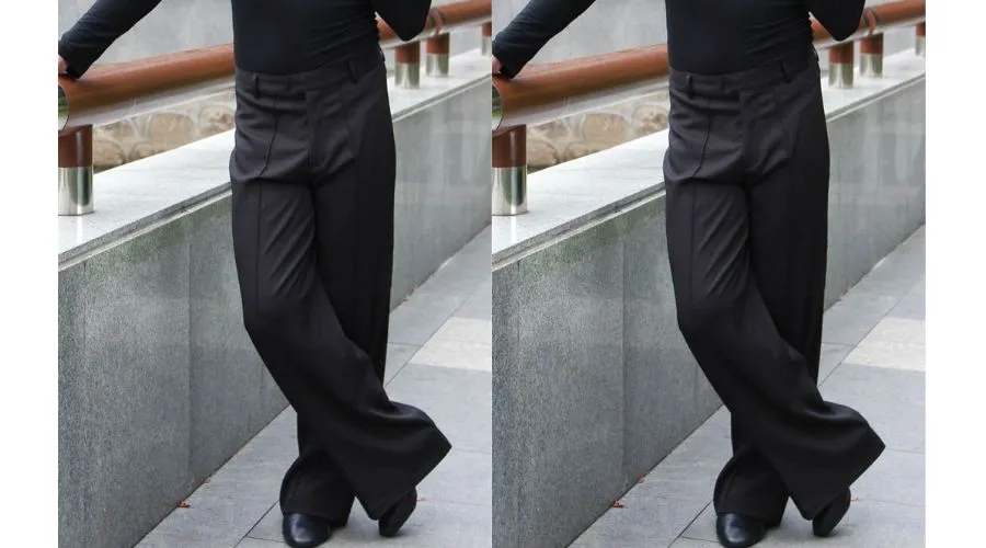 Latin dance pants for boys in men's sizes Ballroom Dance Pants for Men Men's samba Latin trousers
