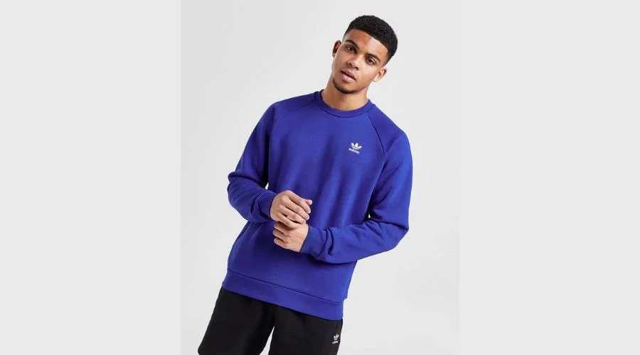 Adidas Originals Trefoil Essential Fleece Crew Sweatshirt