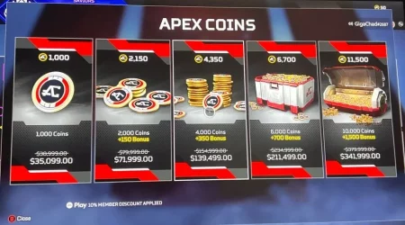 Apex Coins Price