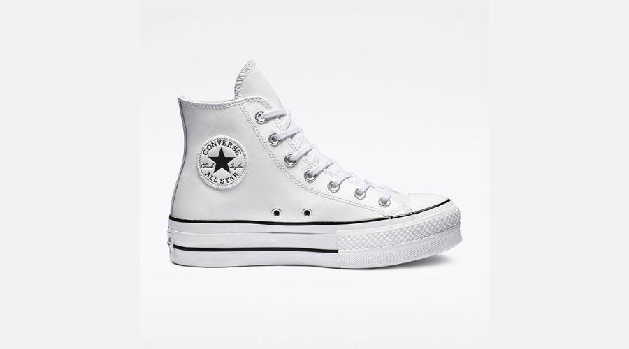 Chuck Taylor All Star Lift Leather High by Converse