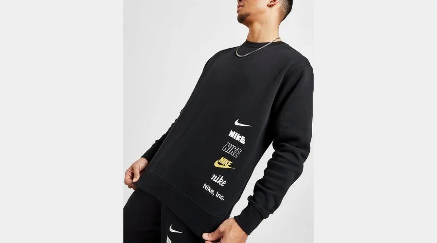 Nike Stack Logo Crew Sweatshirt