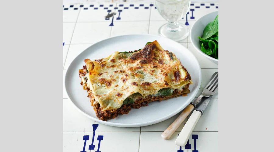 Spinach Minced Quorn Lasagne