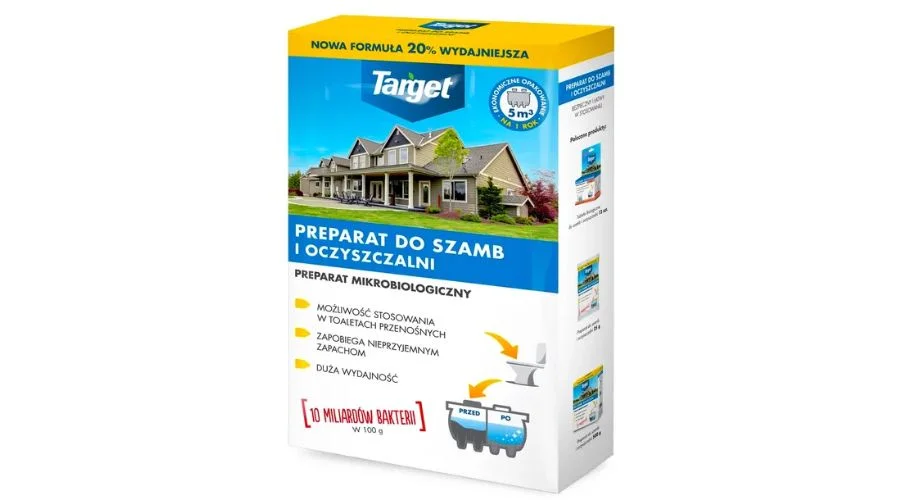 Target bacteria for septic tanks and sewage treatment plants 2.5 kg
