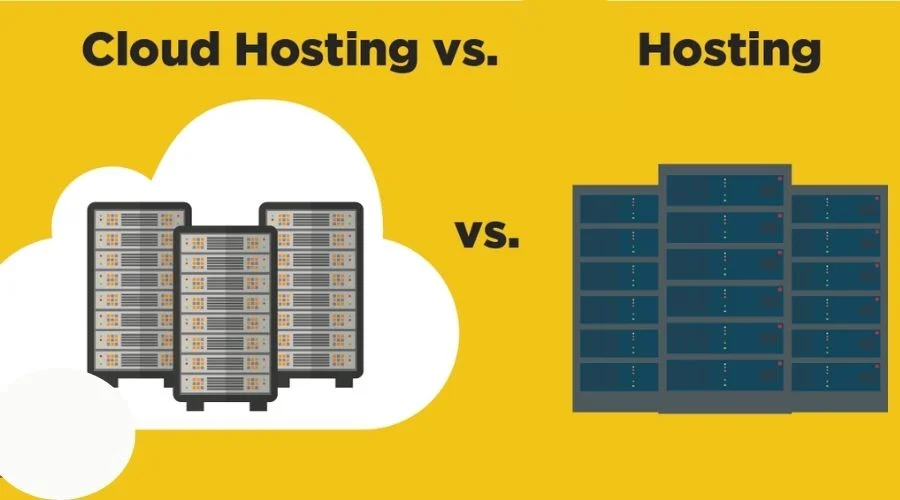 Hosting vs cloud hosting