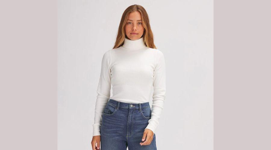 Backcountry Rib Long-Sleeve Turtleneck - Women's