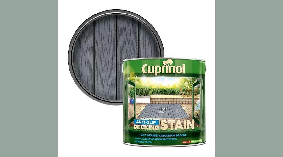 Cuprinol Silver birch Matt Decking Wood stain