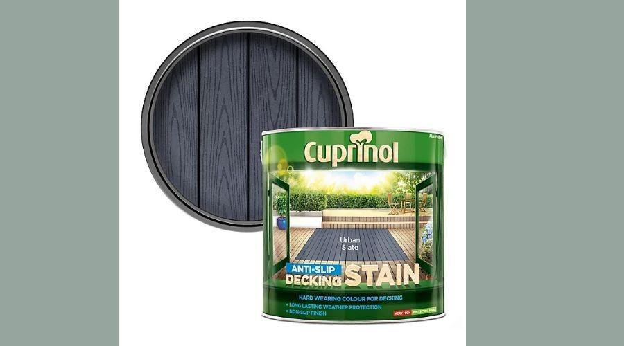 Cuprinol Urban slate Matt Decking Wood stain