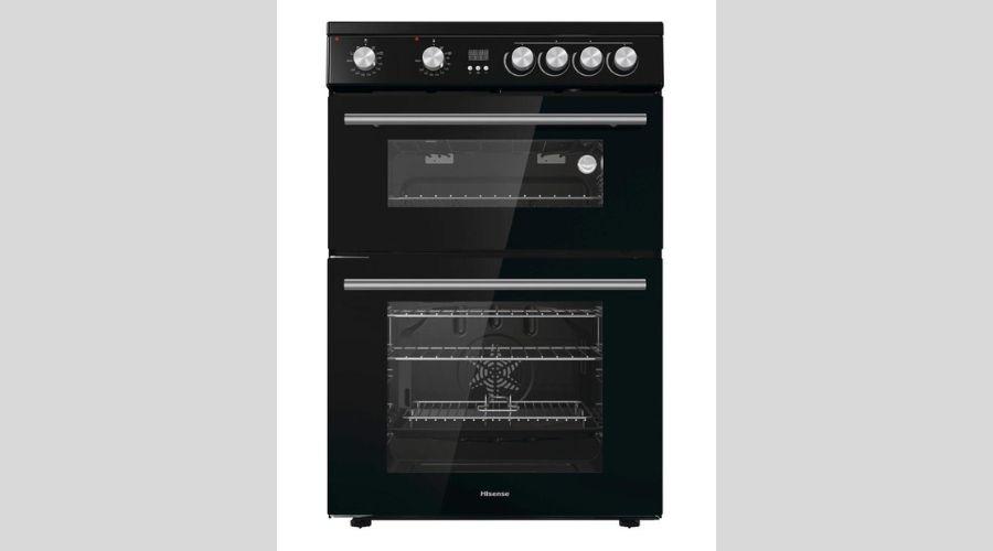Hisense HDE3211BBUK Freestanding Electric Cooker - Black