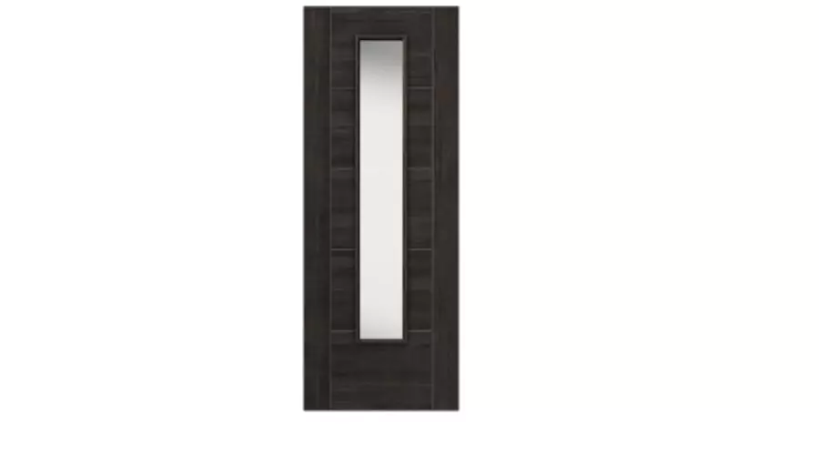 Jb Kind Tigris Cinza Internal Glazed Door Dark Grey