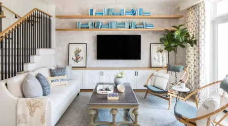 Floating Glass Shelf Adds A Modern Touch To Your Place