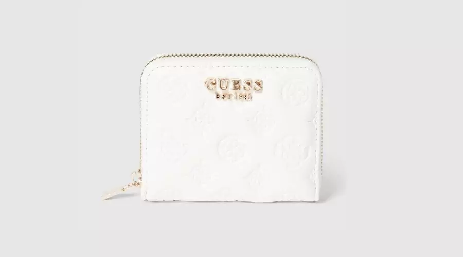 Guess Wallet with label details model 'FEMME' in white