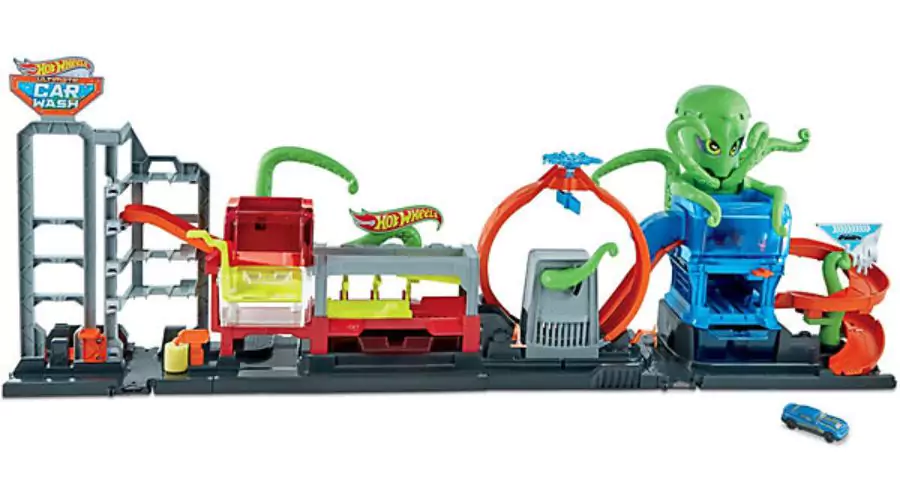Mattel Hot Wheels City Color Reveal Car Wash Color Changing Toy Car 