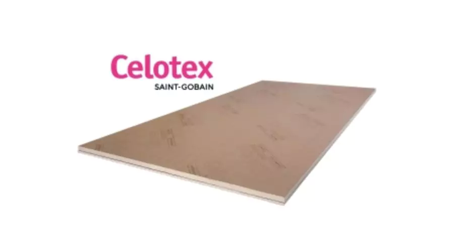 Celotex PIR Thermal Laminated Insulation Board 2400mm x 1200mm x 25mm (37.5mm Overall) 