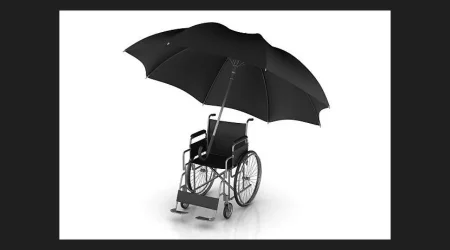 wheelchair umbrella