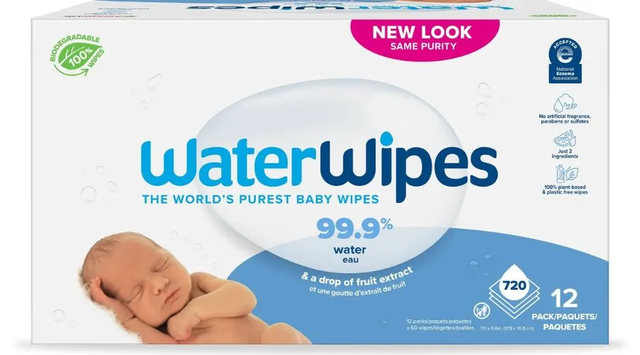 Water Wipes Original Plastic-Free Baby Wipes
