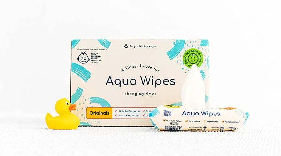 Aqua Wipes Value Carton - 12x 64 Pack