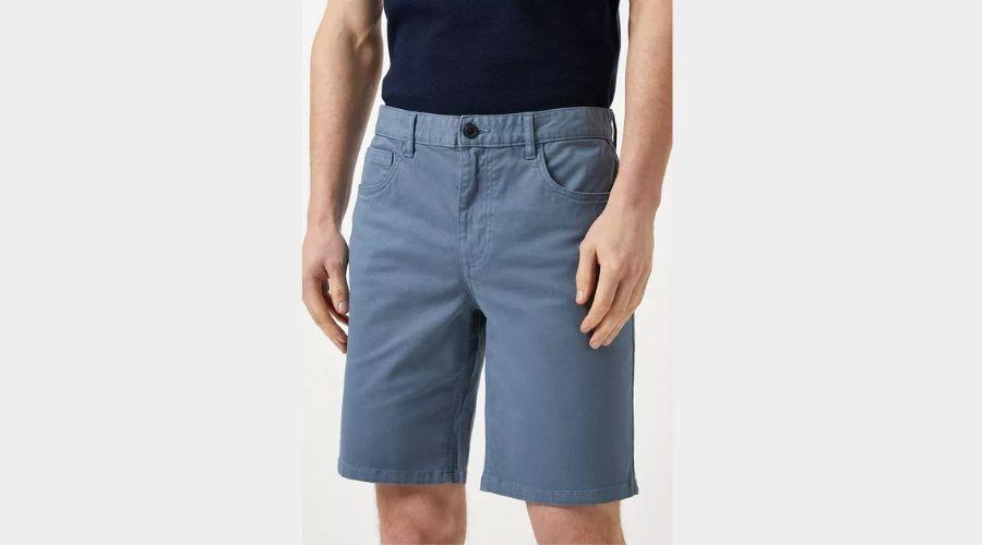 5 Pocket Blue Shorts 
