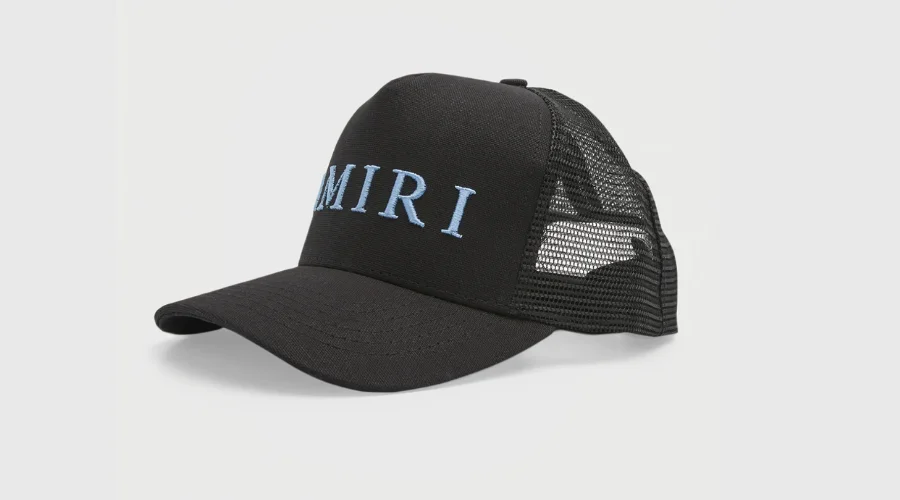 AMIRI Men's Embroidered Logo Trucker Hat