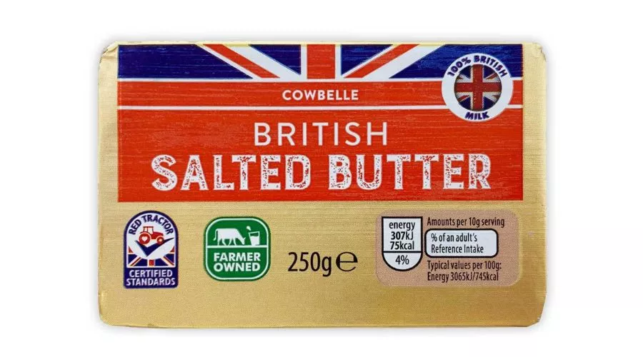 Cowbelle British Salted Butter 250g