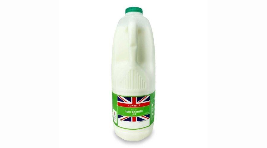 Cowbelle British Semi-skimmed Milk 4 Pints