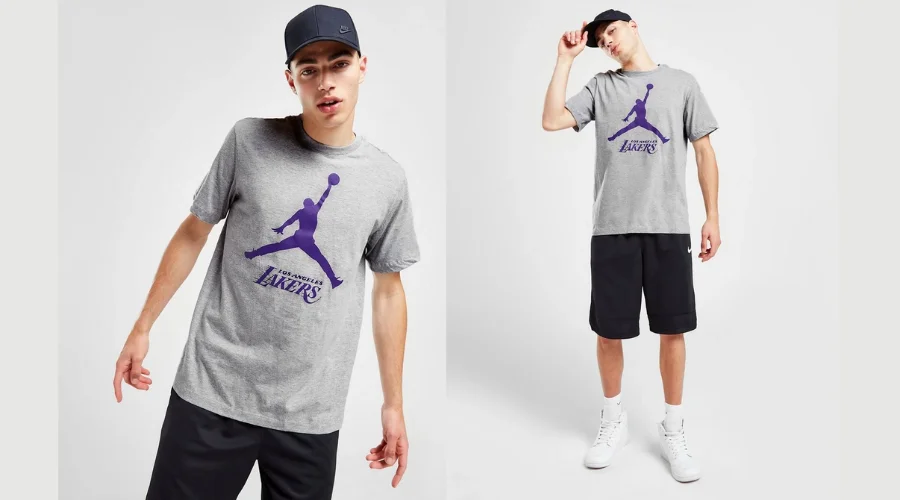 Jordan NBA LA Lakers Short Sleeve T-Shirt