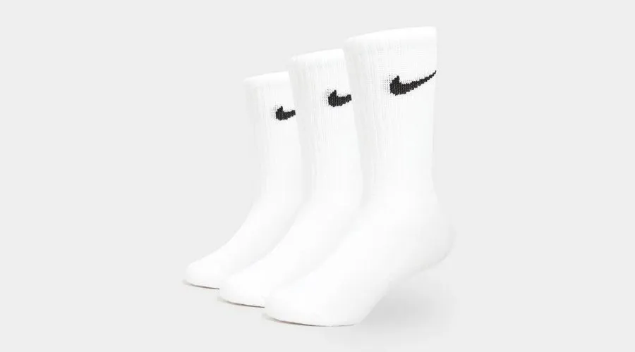 Nike 3 Pack Crew Socks Junior 