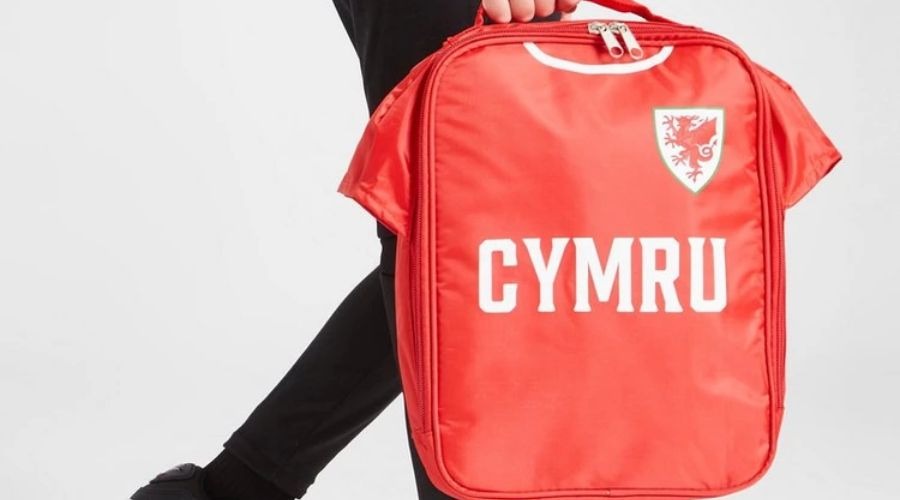 Official Team Wales 2022 Kit Lunch Bag