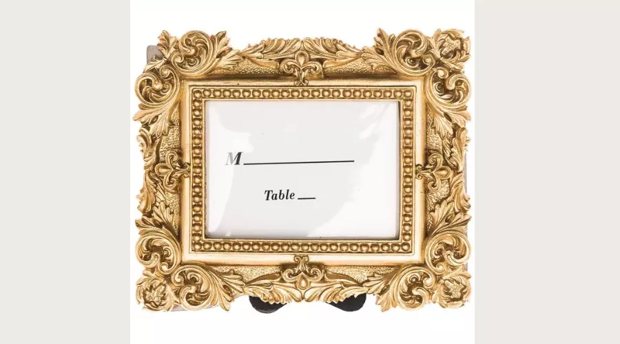 Picture frame antique gold