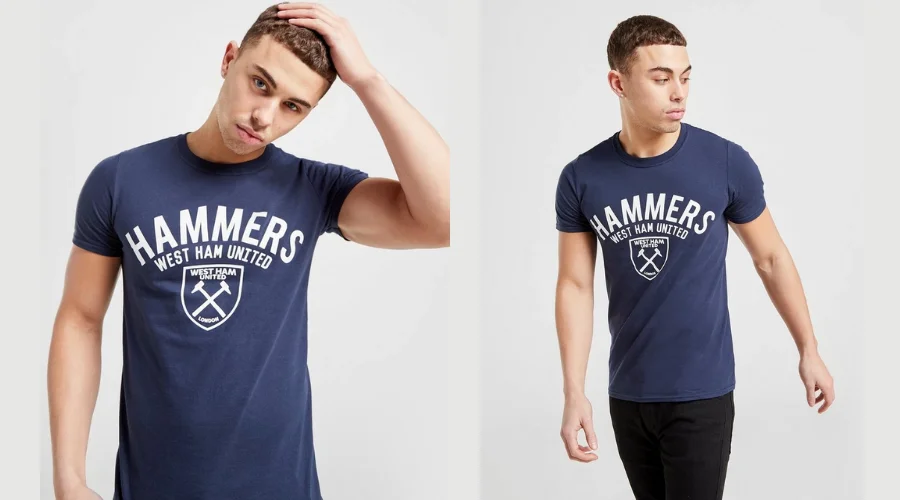 West Ham United Hammers T-Shirt Heren