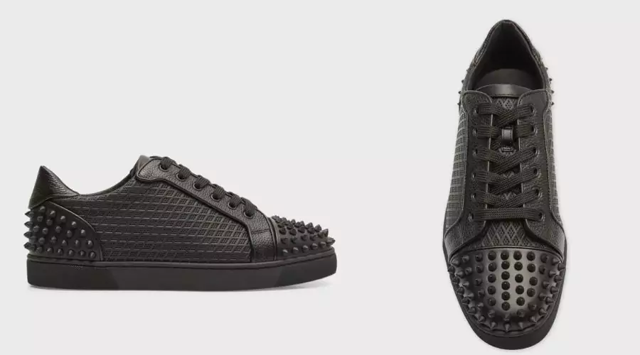 Christian Louboutin "Seavaste 2" high-top sneakers in calf leather