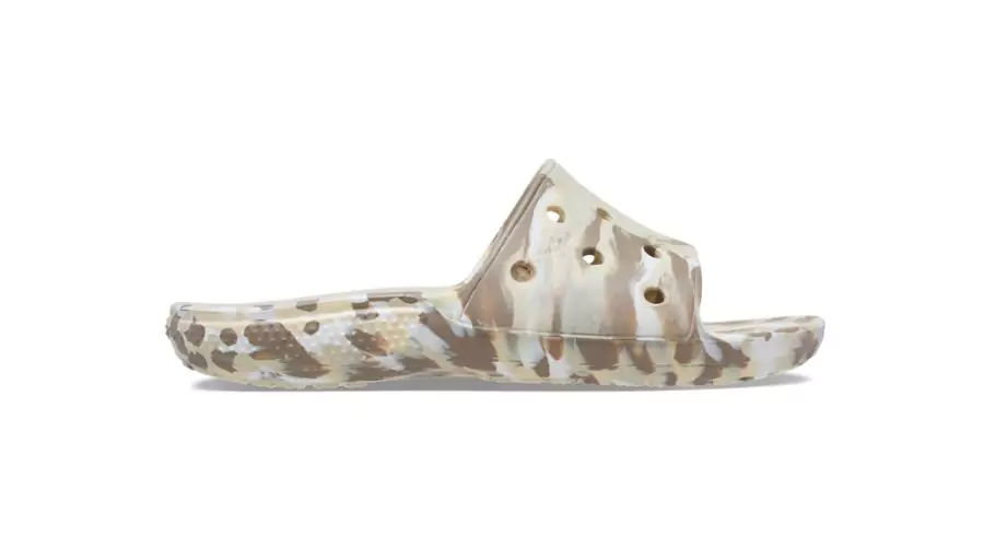 Classic Crocs Marbled Slide